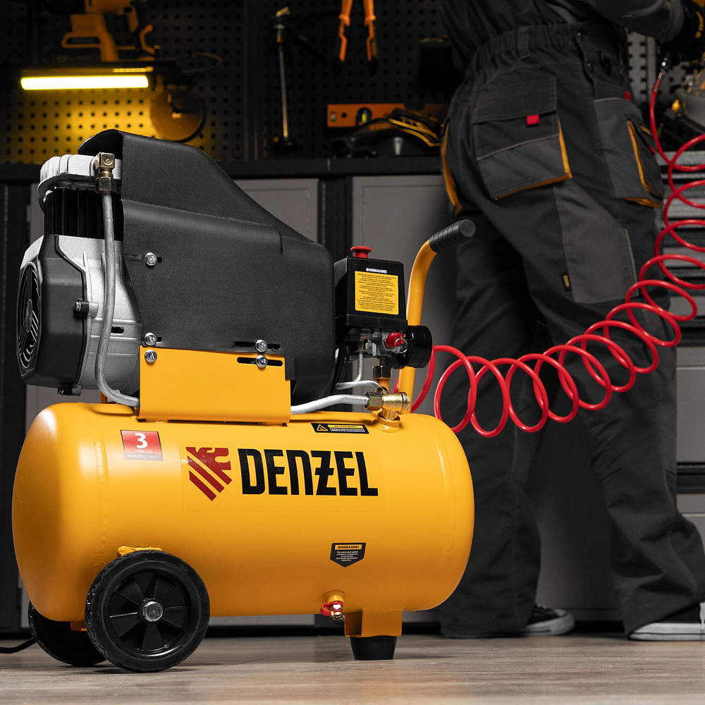 Компрессор Denzel - купить по выгодным ценам в интернет-магазине OZON ...