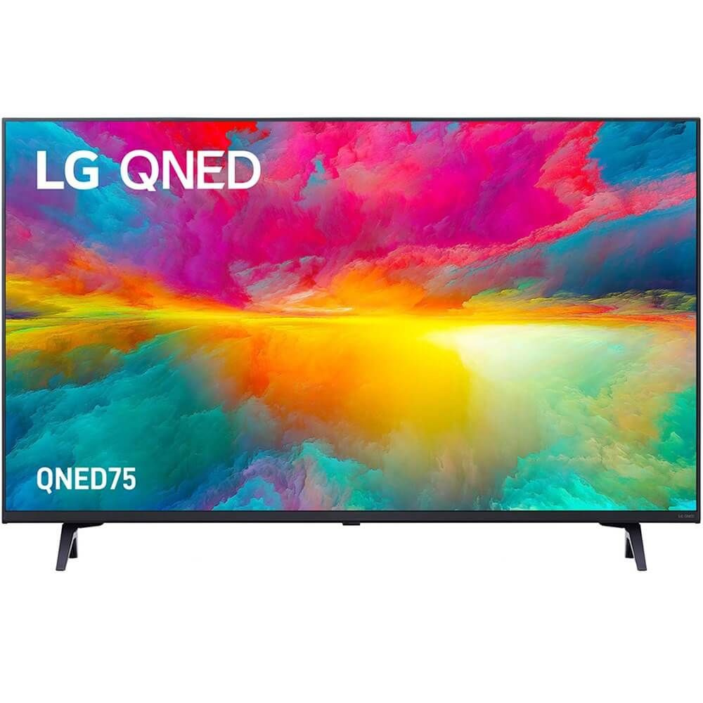 LG Телевизор 43QNED756RA.ARUB(2023) Ростест 43.0" 4K UHD, серебристый, серый металлик  #1