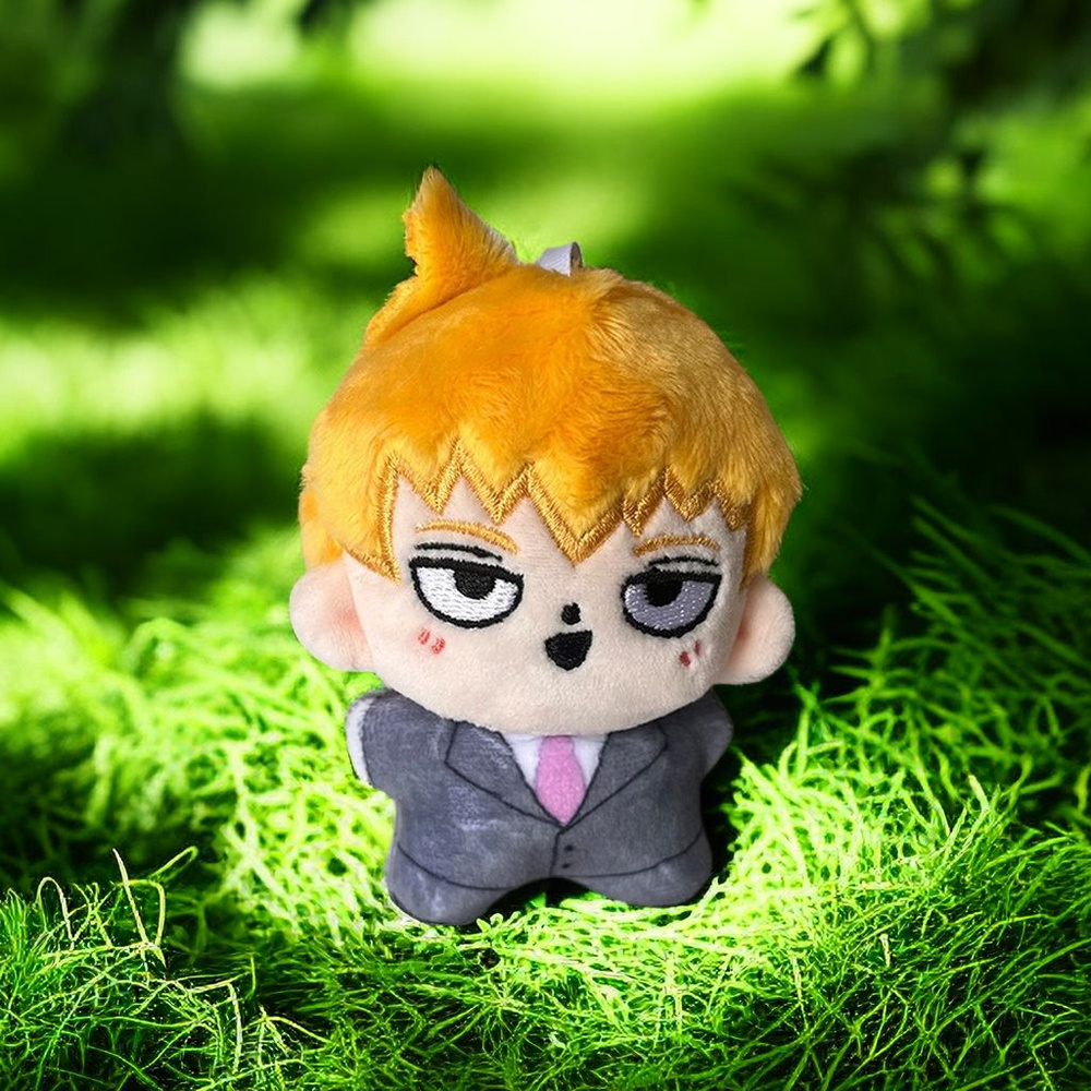 Аниме Мягкие Игрушки Mob Psycho 100 Arataka Reigen / Моб Психо 100 Аратака  Рэйгэн Игрушка Антистресc