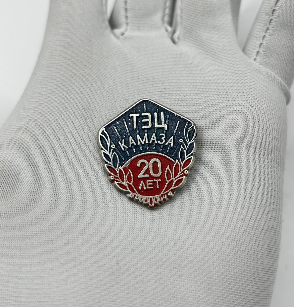 Значок "Камаз - ТЭЦ 20 лет" СССР! Красивый! - купить с доставкой по ...