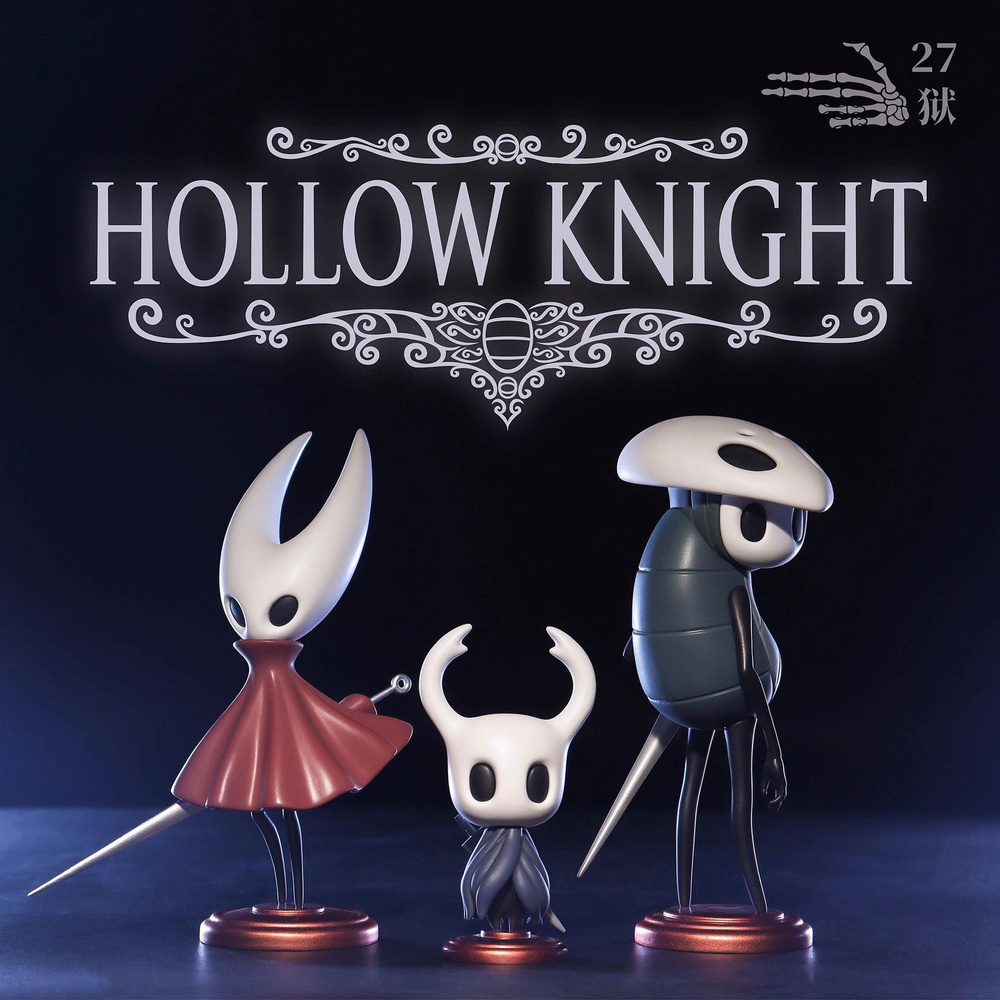 Игра Hollow Knight Шершень Квиррел Рыцарь Три в одном 10CM