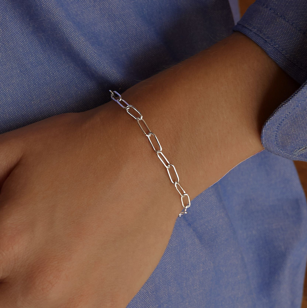 MIESTILO браслет серебро 925 женский, браслет цепь - купить с доставкой ...