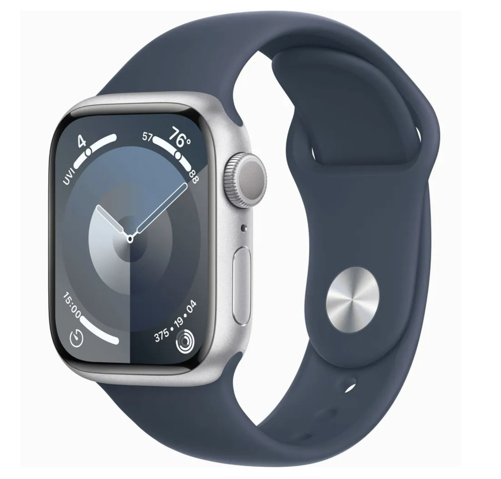 Купить смарт-часы Apple Series 9 GPS 41mm S/M - купить по низким ценам ...