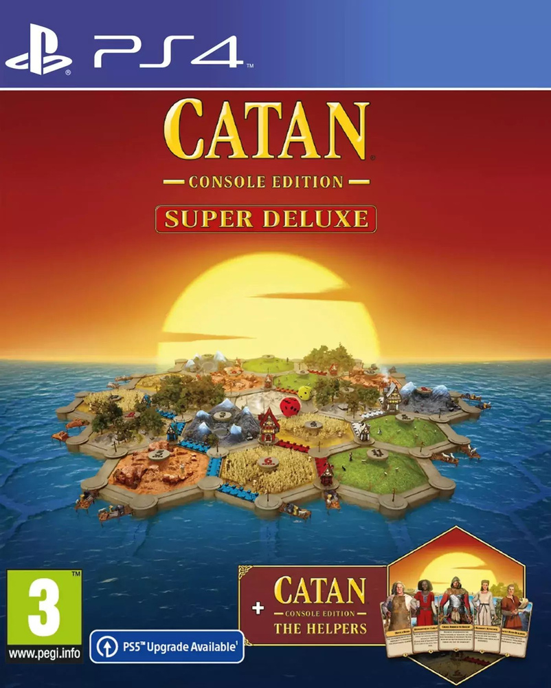 Игра Игра Catan Super Deluxe Console Edition (Английская версия) для  PlayStation 4 (PlayStation 4, Английская версия) купить по низкой цене с  доставкой в интернет-магазине OZON (1339223118)