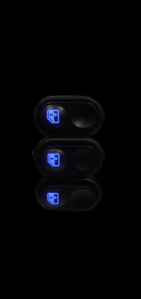 Кнопка стеклоподъемника с пересветом для ВАЗ 2113-15, ВАЗ 2110-12 (евро ...