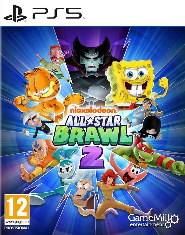 Игра Nickelodeon All-Star Brawl 2 (PlayStation 5, Английская версия) купить  по низкой цене с доставкой в интернет-магазине OZON (1330925995)