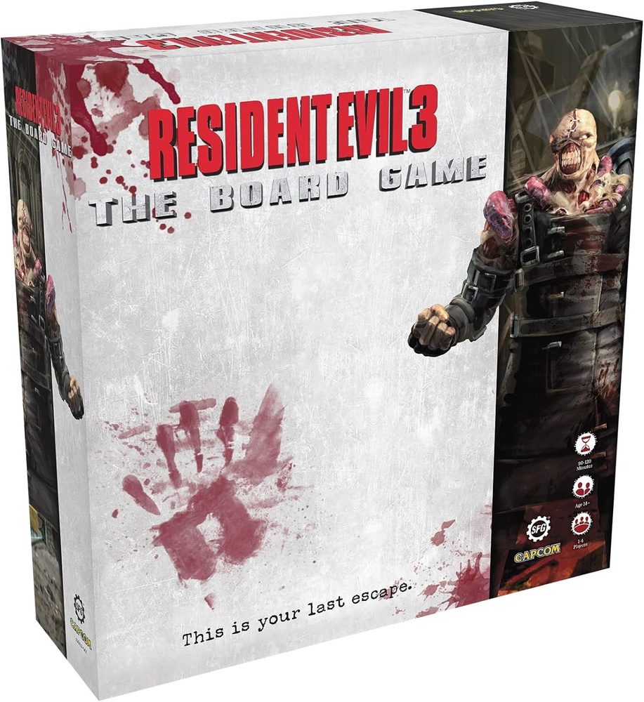 Настольная игра Resident Evil 3: The Board Game (на английском) - купить с  доставкой по выгодным ценам в интернет-магазине OZON (1350540273)