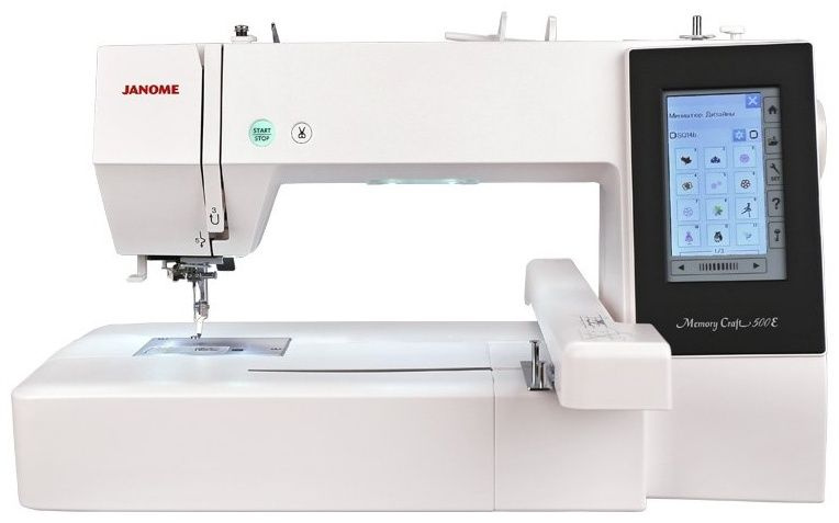 Вышивальная машина Janome Memory Craft 500E #1