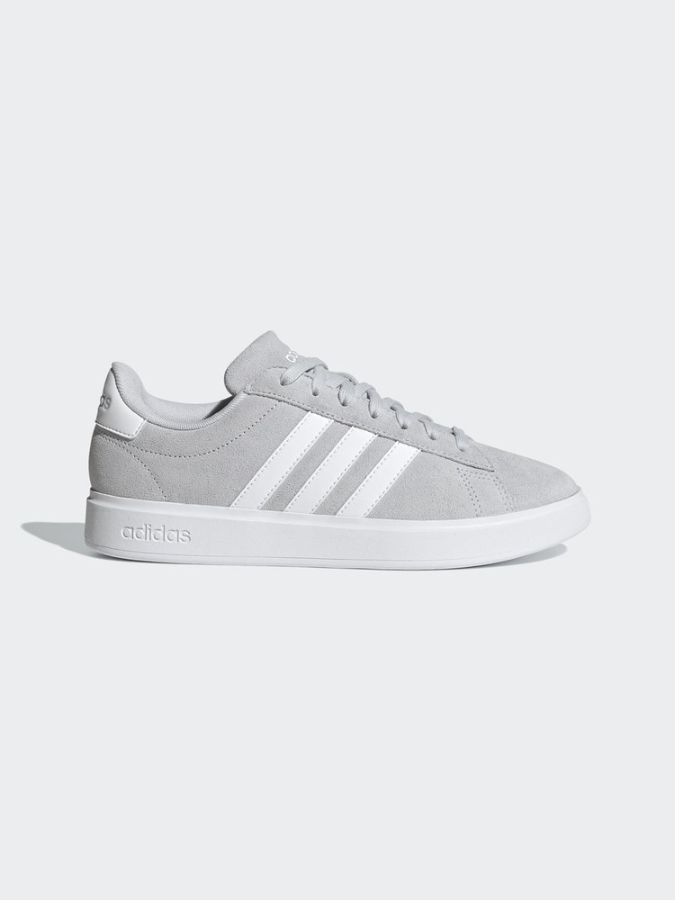 Adidas grey court shoes on sale