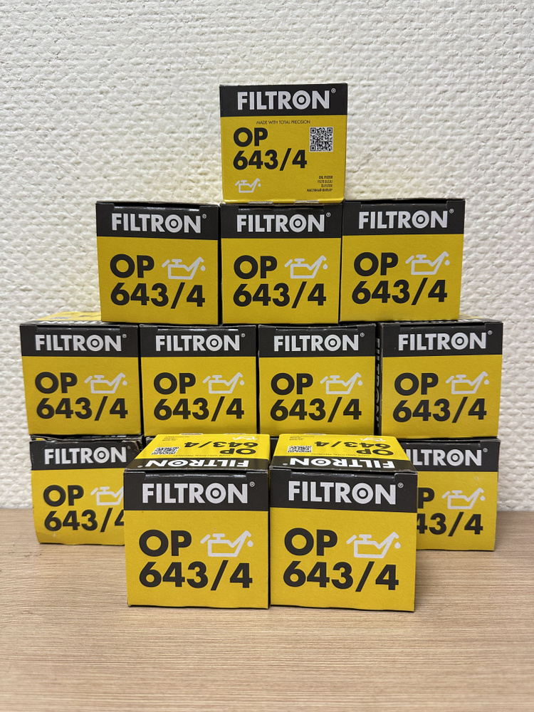 Фильтр масляный FILTRON OP643/4_ - купить по выгодным ценам в интернет ...