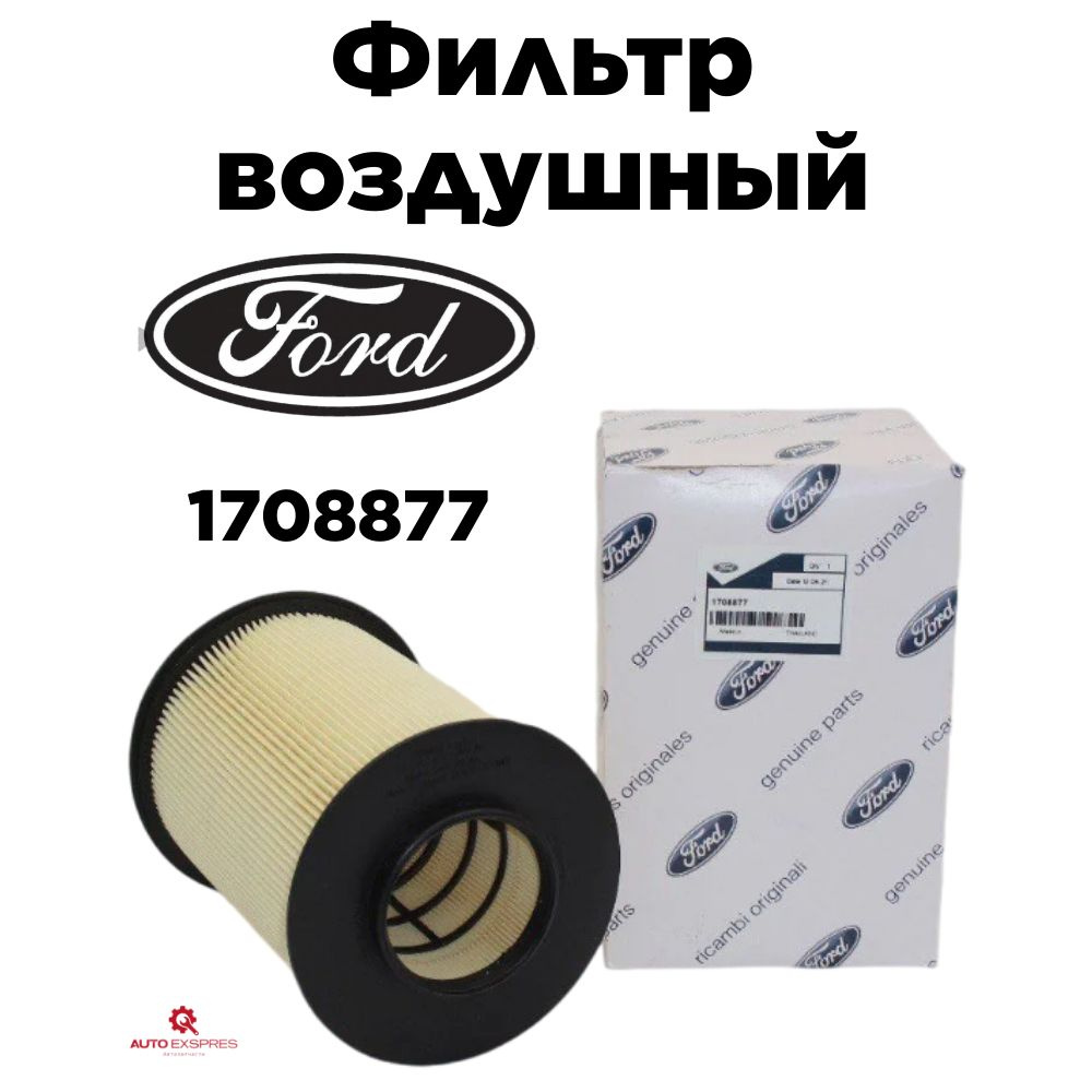 Ford Фильтр воздушный Пылевой арт. 1708877, 1 шт. #1