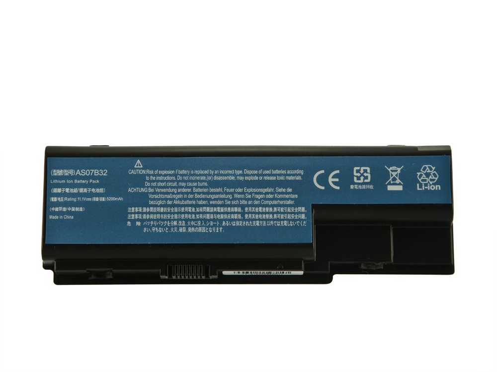 Аккумулятор для Acer 5520 AS07B42 (11.1V 5200mAh) #1