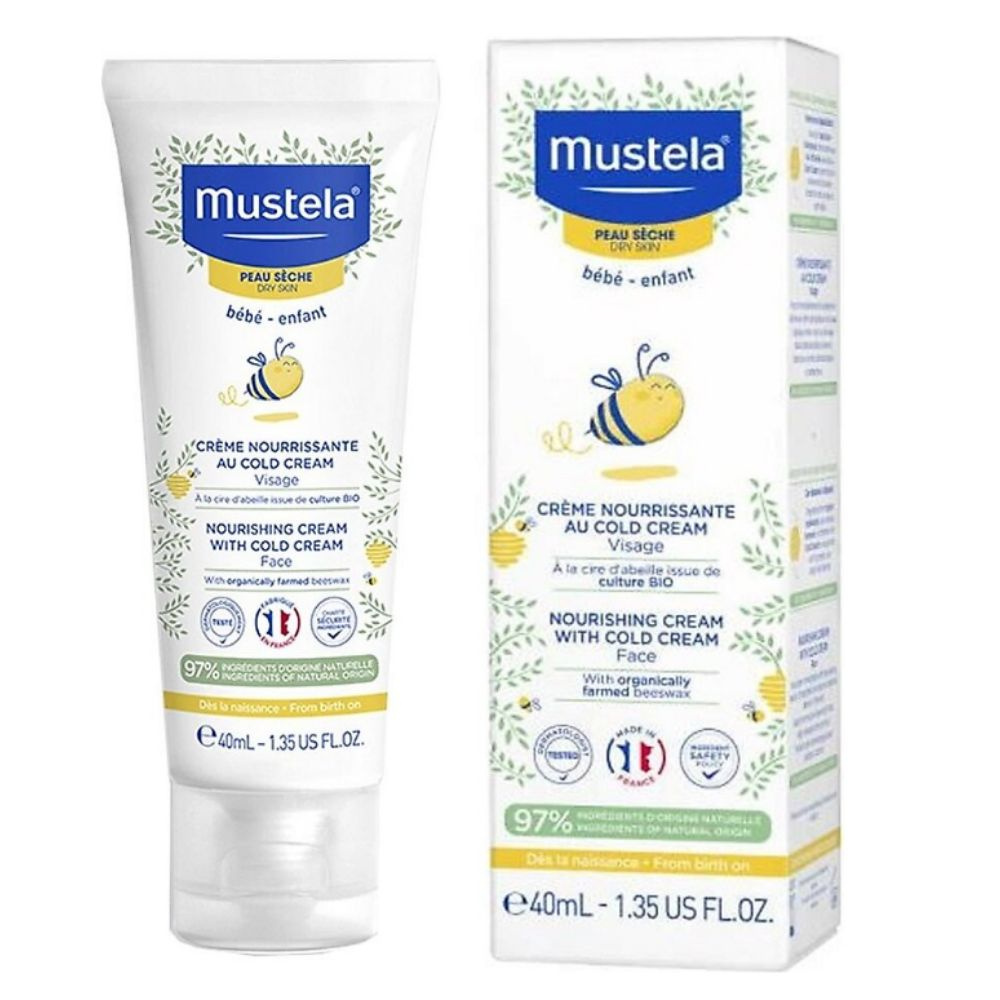 Mustela Cold Cream Питательный крем с пчелиным воском 40 мл - купить с ...