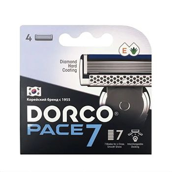 Kассеты для бритья DORCO Pace 7 4шт., Республика Корея #1