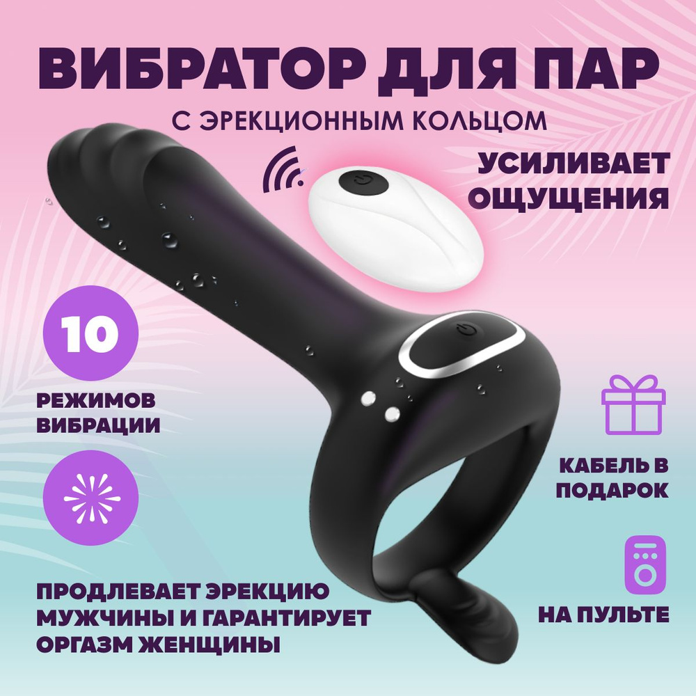 Насадка Tri-Bump для стимуляции клитора фиолетовая