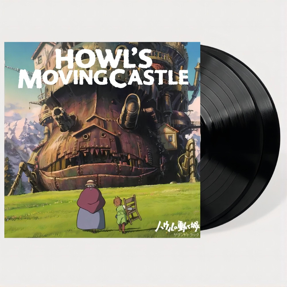 Виниловая Пластинка Joe Hisaishi - Howl's Moving Castle Soundtrack OST 2LP Single Sided, Etched Limited #1