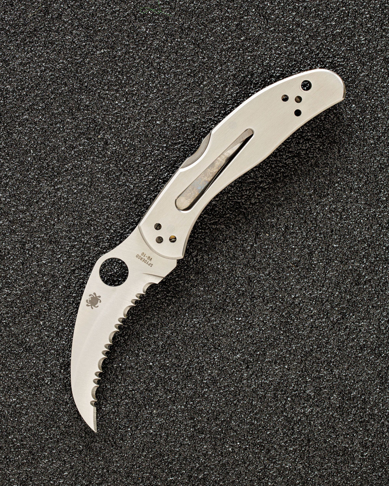 Складной нож Spyderco Harpy Clipit Stainless C08S (металл) - купить с ...