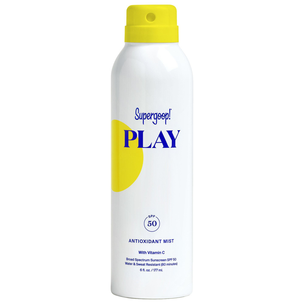 SUPERGOOP солнцезащитный крем-спрей PLAY Antioxidant Body Sunscreen ...