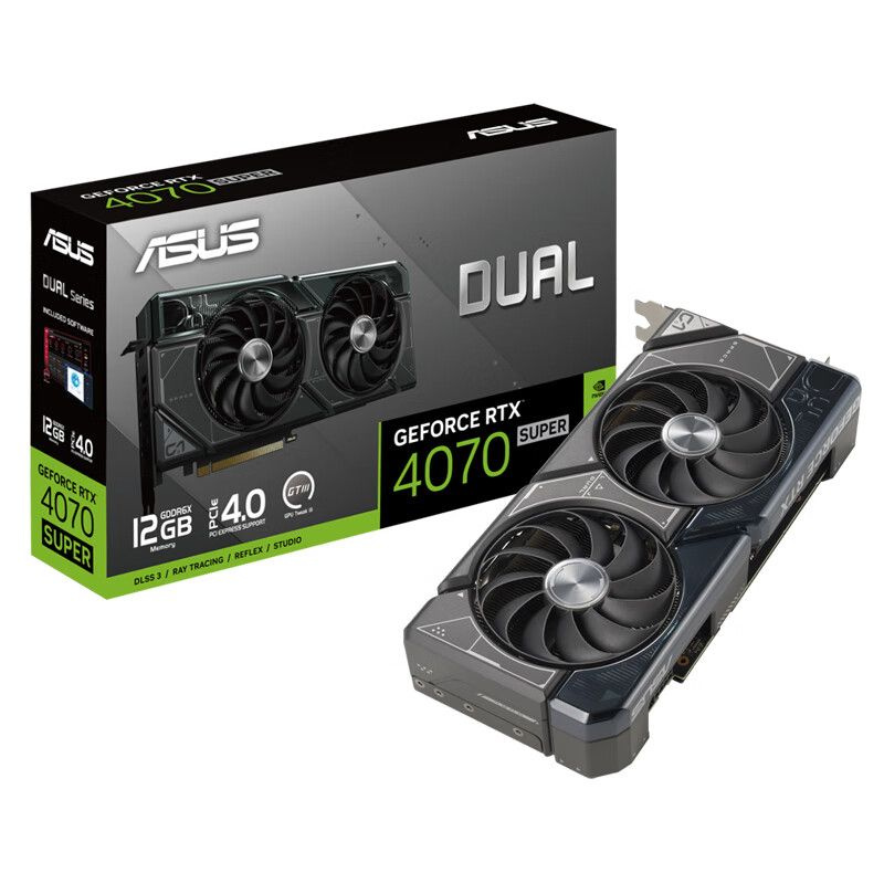 Видеокарта GeForce RTX 4070 SUPER, 12 ГБ GDDR6X - купить по низким ...