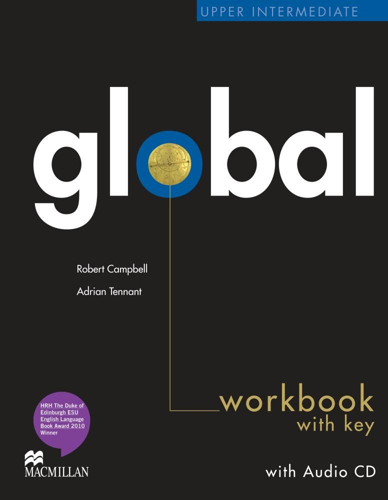 Global Upper Intermediate Workbook & CD with key Pack #1