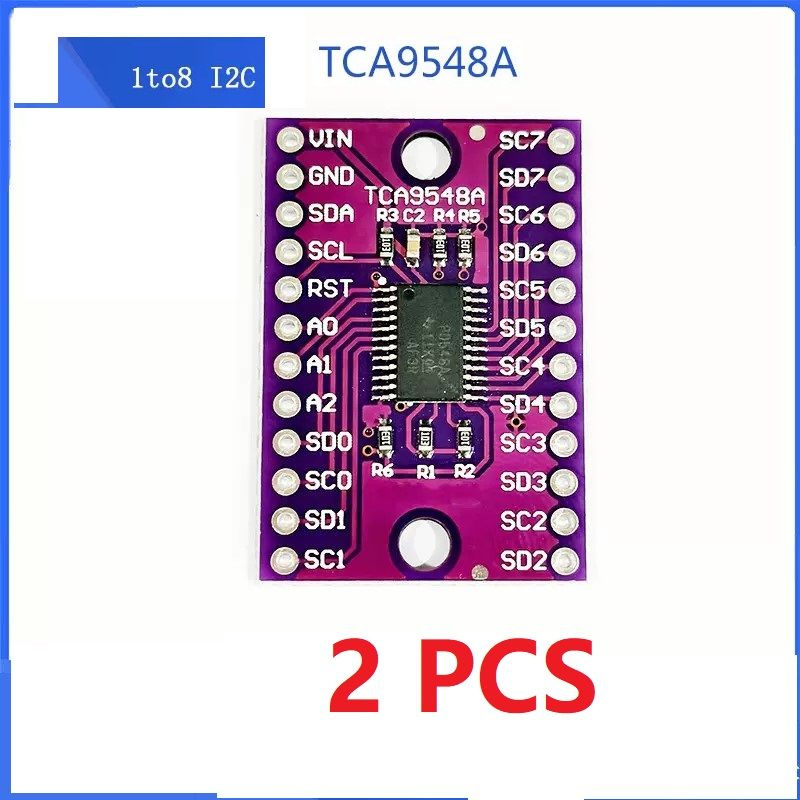 2 PCS,TCA9548A/PCA9548A Плата расширитель портов I2C,1-to-8 I2C ...