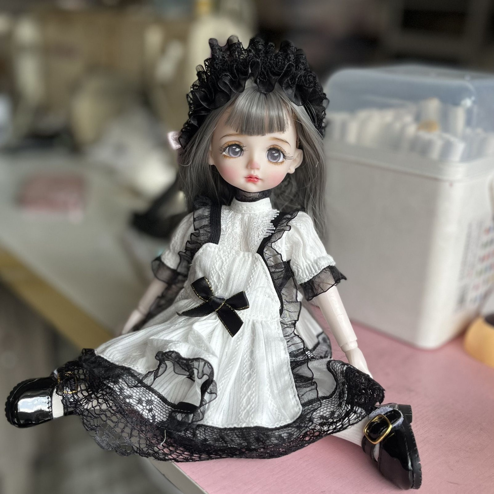 смена макияжа куклы Барби bjd, / 6 Кукла с шаровидными суставами ,30cm  #1