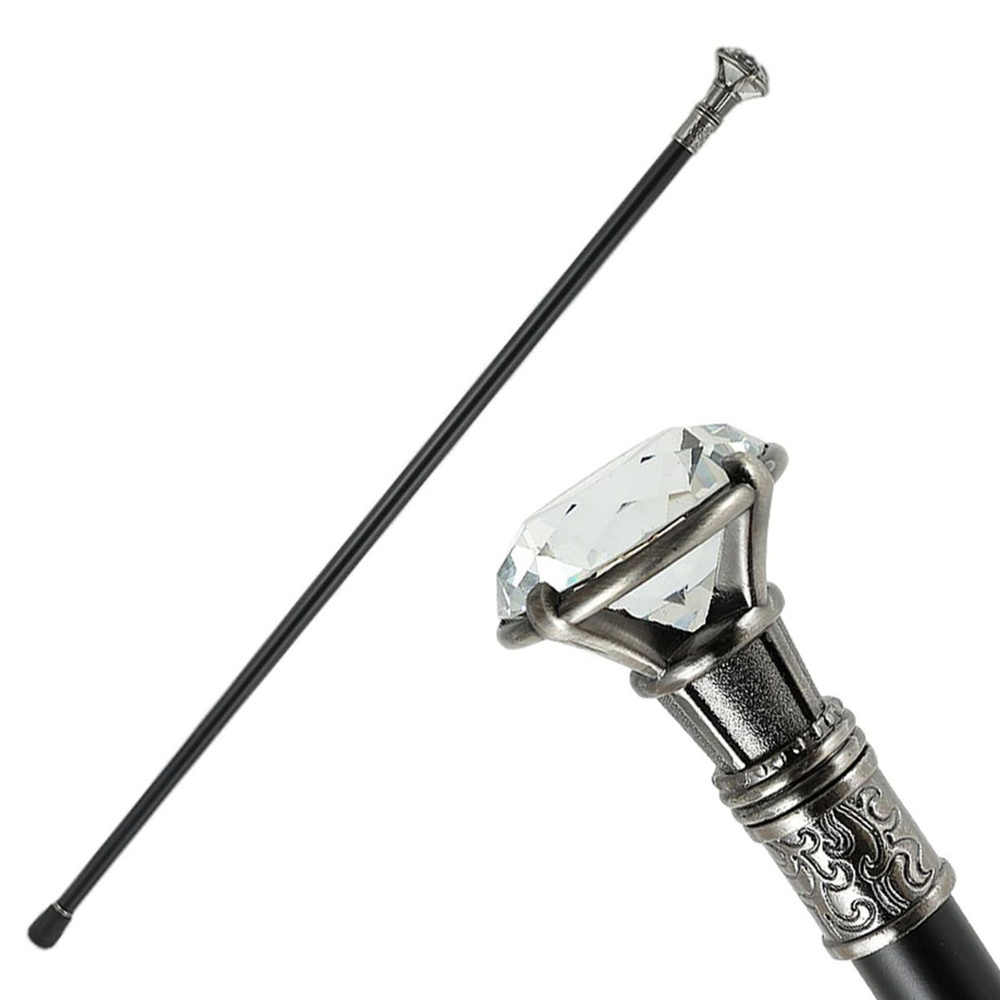 Костыли с кристаллами и бриллиантами, джентльменская трость, элегантная ...