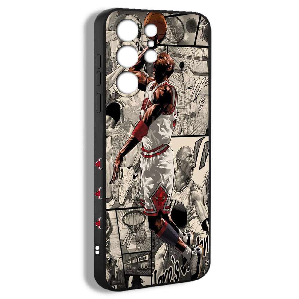 чехол для смартфона Подходит для Samsung Galaxy S23 Ultra 5G Chicago Bulls  баскетбол аниме рисунок SCS02 - купить с доставкой по выгодным ценам в  интернет-магазине OZON (1404355938)