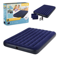 Матрас надувной intex classic downy airbed fiber 1910х760 мм высота 250мм 64756