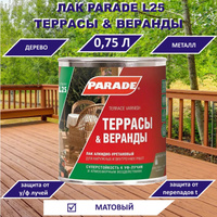 Лак акриловый parade l70 деревянный интерьер матовый