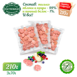 Меренга "Ягодное ассорти" 210 г. Знаковые товары региона