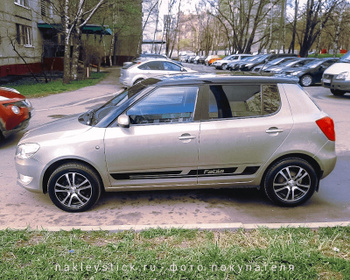 Шкода Фабия 1 Наклейки – купить на OZON по низкой цене