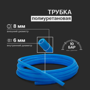 Трубка Пневматическая 8мм – купить в интернет-магазине OZON по низкой цене