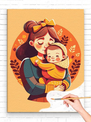 рисунки голая мать  с сыном 