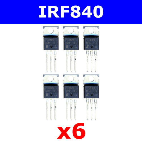 Комплект из 4-х штук - IRF840 - N-канальный полевой транзистор (500В ...