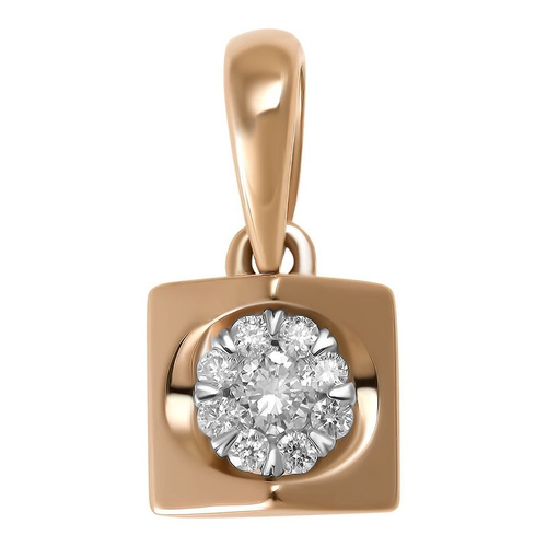 Подвеска из золота 585 пробы с брилиантами , 1030314 - купить с ...