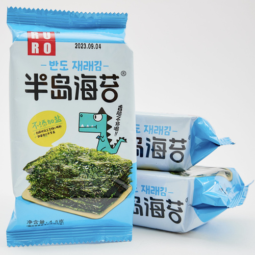 Чипсы Нори из сушеных морских водорослей без соли 3 пачки - купить с ...