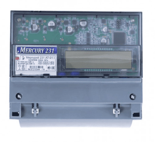 Многотарифный счетчик активной энергии Меркурий 231АT-01I