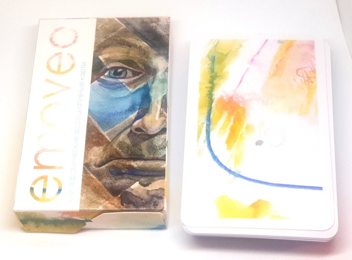 Метафорические карты \"Эмоции\", 44шт, глянцевая ламинация, художник ...