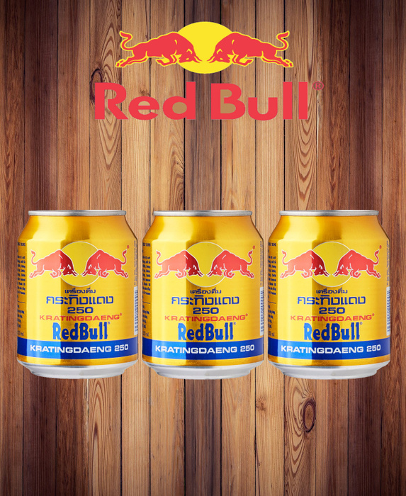 Энергетический напиток Red Bull Krating Daeng (Ред Булл), Вьетнам. 3 ...
