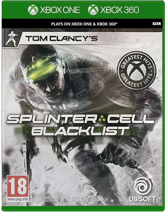 Игра Tom Clancy's Splinter Cell Blacklist (XBox 360, Xbox One ...
