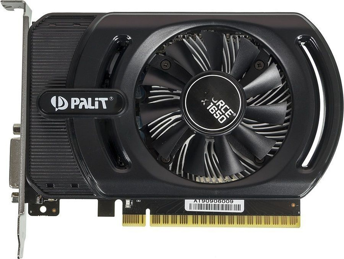 Видеокарта Palit GeForce GTX 1650, 4 ГБ GDDR5, GDDR5 - купить по низким ...
