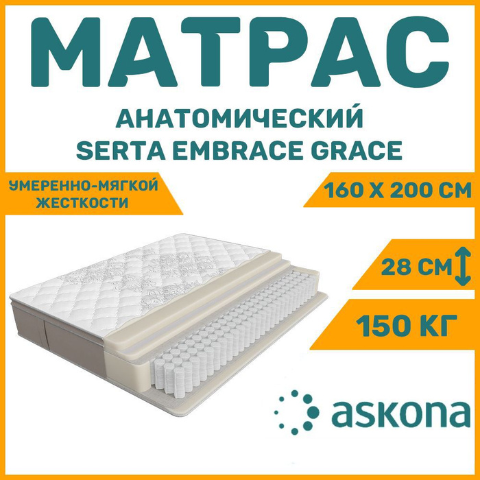 Матрас serta embrace grace