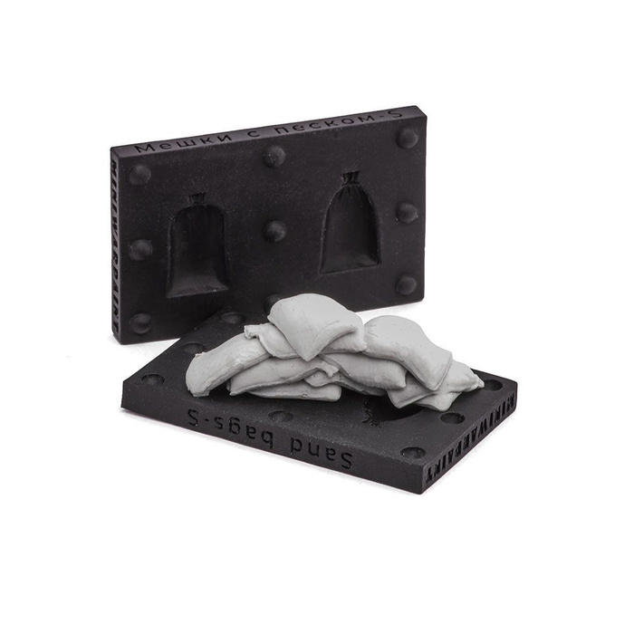 MiniWarPaint Молд мешки с песком, 1/48 - купить с доставкой по выгодным ...