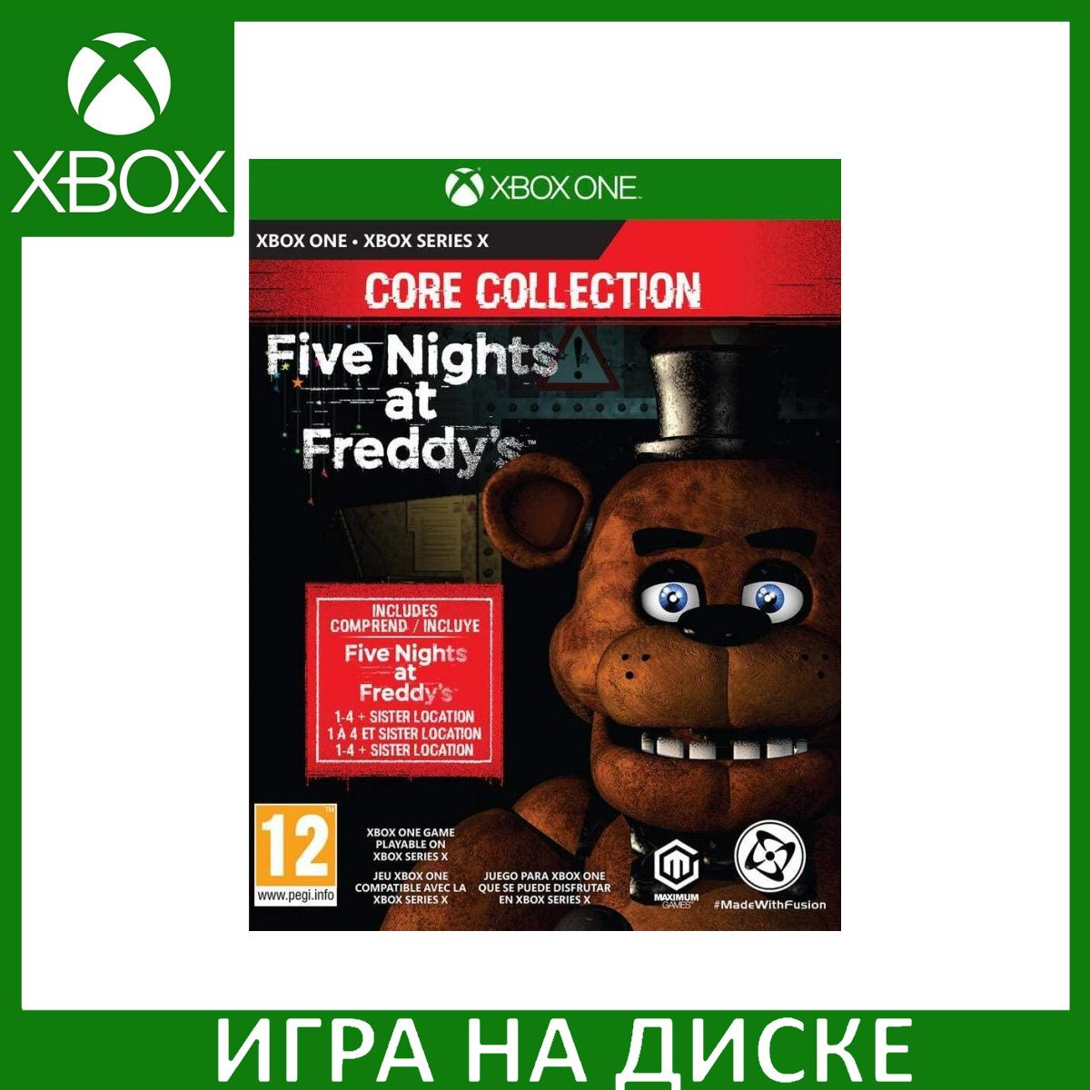 Игра на Диске Five Nights at Freddy's Core Collection (Xbox One/Series X)