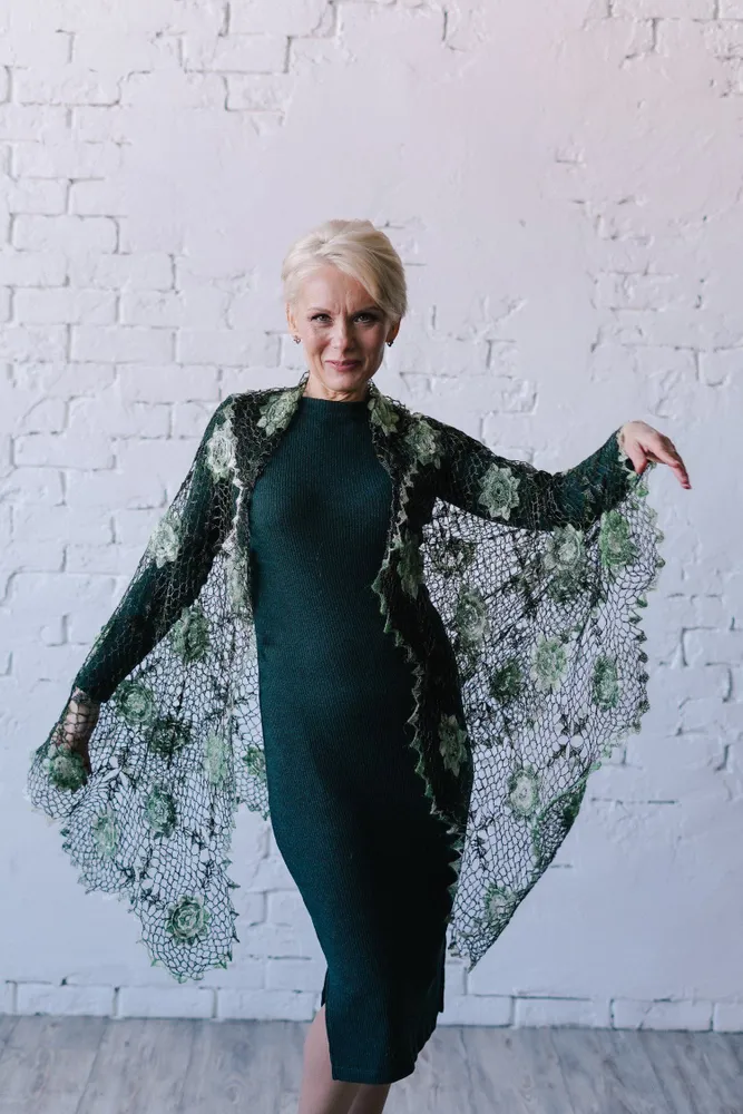 Шаль Легендарные пуховые платки - купить с доставкой по выгодным ценам ...