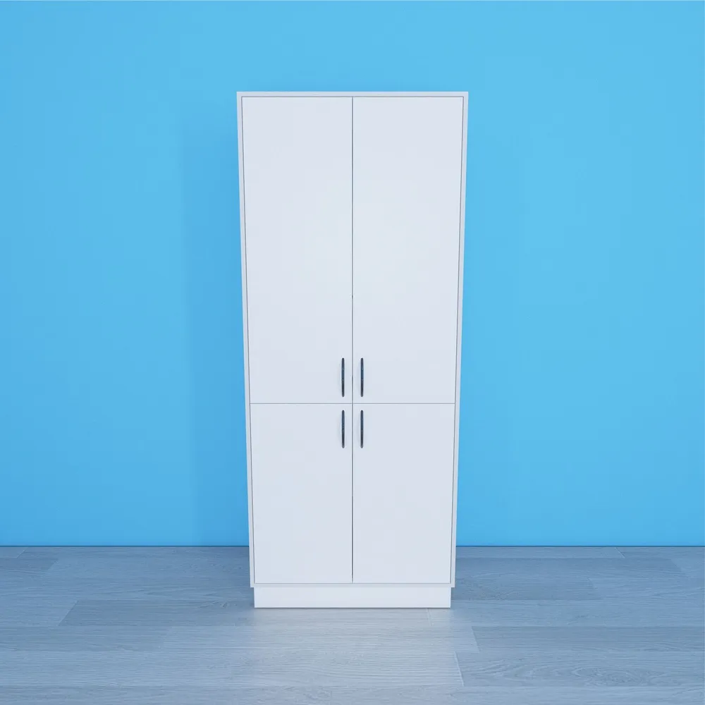 Шкаф офисный для документов Мн-80 Белый 80х44х195, 80x44x195, фото 3