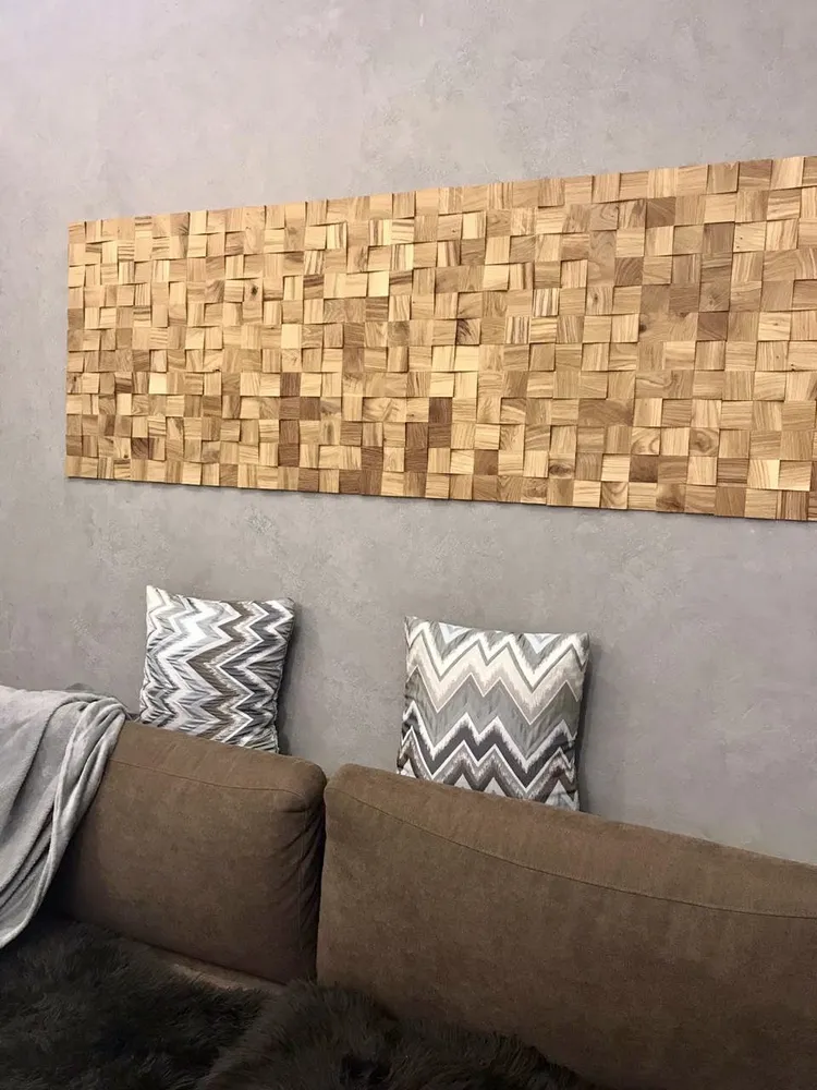 Сакура дуб 50×50 — 3d-мозаика arabesco