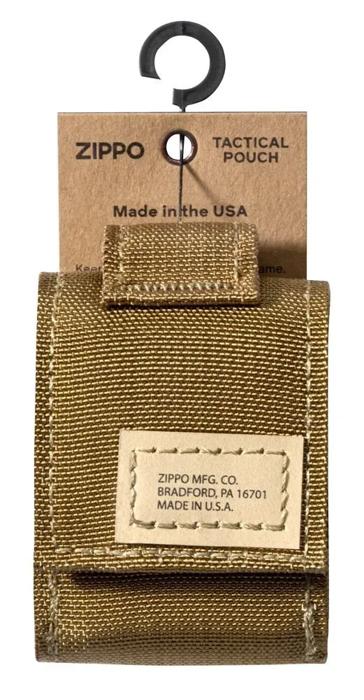 Чехол ZIPPO Для Зажигалки С Фиксатором На Ремень Коричневый 48401, коричневый
