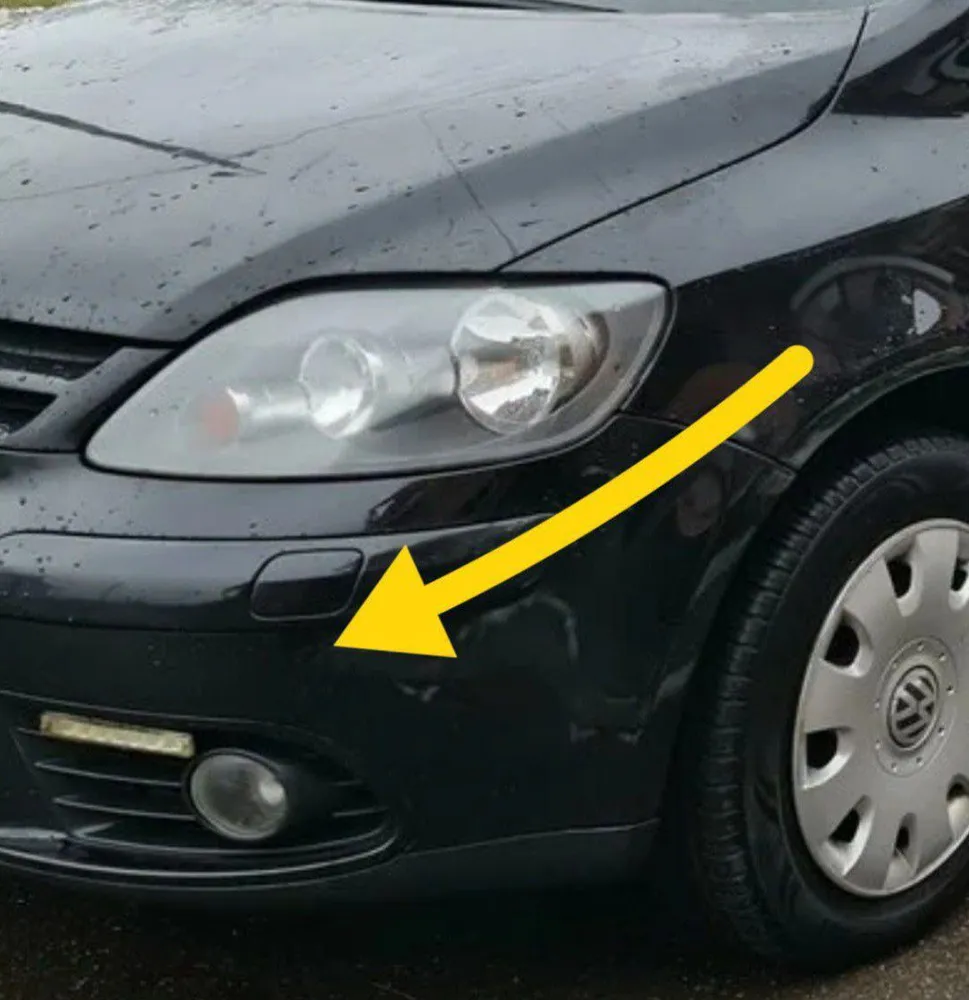 5M0955109A9B9 Крышка омывателя фар для VW Golf Plus I левая черный, черный